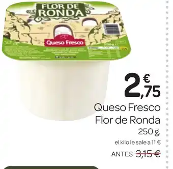 Supermercados El Jamón FLOR DE RONDA Queso Fresco oferta