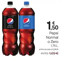 Supermercados El Jamón PEPSI Normal o Zero oferta