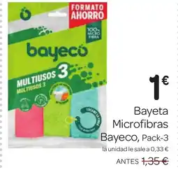 Supermercados El Jamón BAYECO Bayeta Microfibras oferta