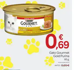 Supermercados El Jamón PURINA Gato Gourmet Gold oferta