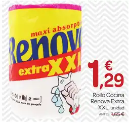 Supermercados El Jamón RENOVA Rollo Cocina Extra oferta