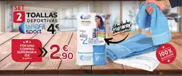 Supermercados El Jamón Toallas deportivas oferta