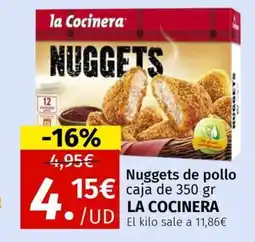 Maskom Supermercados LA COCINERA Nuggets de pollo oferta