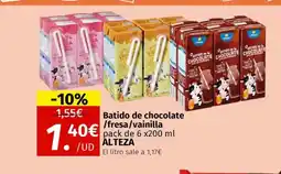 Maskom Supermercados ALTEZA Batido de chocolate /fresa/vainilla oferta