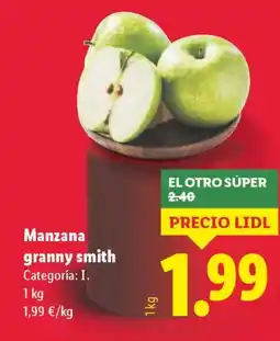 Lidl Manzana granny smith oferta