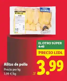 Lidl Alitas de pollo oferta