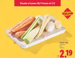 Lidl Surtido Caldo oferta