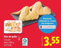 Lidl Alas de pollo oferta