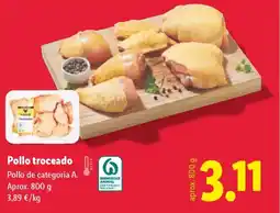 Lidl Pollo troceado oferta
