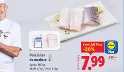 Lidl Porciones de merluza oferta