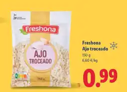 Lidl FRESHONA Ajo troceado oferta