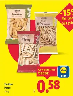 Lidl TASTINO Picos oferta
