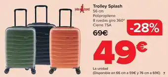 John travel - trolley splash