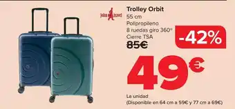 John travel - trolley orbit
