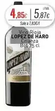 Cuevas Cash Lopez de haro - vino rioja crianza oferta