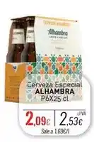 Cuevas Cash Alhambra - cerveza especial oferta