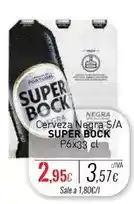 Cuevas Cash Port - cerveza negra s/a super bock oferta