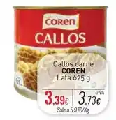 Cuevas Cash Coren - callos carne oferta