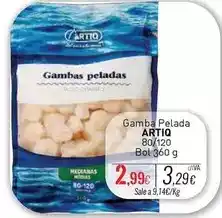 Cuevas Cash Artiq - gamba pelada oferta