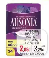 Cuevas Cash Ausonia - discreet mini 24u/ normal 14u/ extra 12u oferta