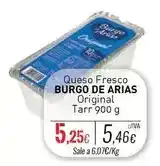 Cuevas Cash Burgo de arias - queso fresco original oferta