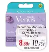 Cuevas Cash Venus - recambio maquinilla comf. breeze oferta