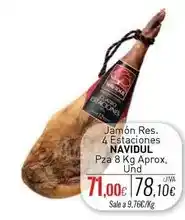 Cuevas Cash Navidul - jamon res. 4 estaciones oferta