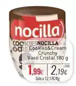 Cuevas Cash Nocilla - cream crunchy vaso cristal oferta