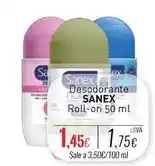 Cuevas Cash Sanex - desodorante roll-on oferta
