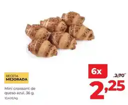 Alimerka Mini croissant de queso azul oferta