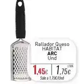 Cuevas Cash Arc - rallador queso habitat oferta