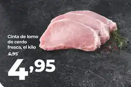 Alimerka Cinta de lomo de cerdo fresca oferta