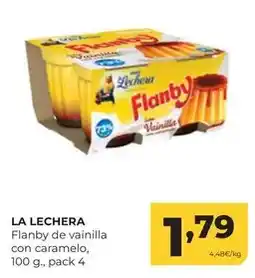 Alimerka La lechera - flanby de vainilla con caramelo oferta