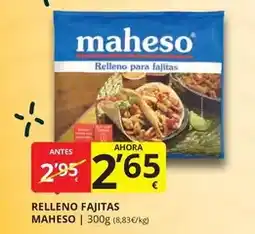 Supermercados MAS Maheso - relleno fajitas oferta