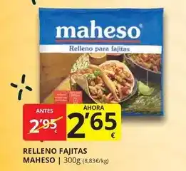 Maheso - relleno fajitas
