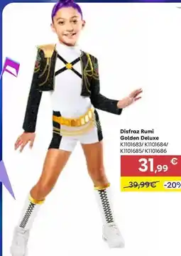 ToysRus Golden deluxe - disfraz rumi oferta