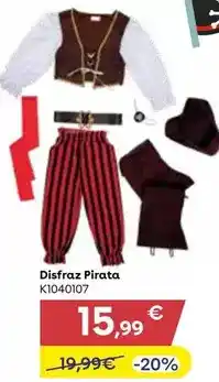 Disfraz pirata