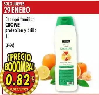 SPAR Crowe - champú familiar oferta