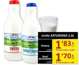 SPAR La asturiana - leche oferta