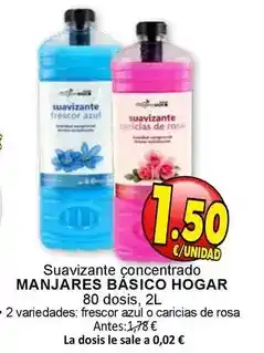 SPAR Caricias - suavizante concentrado oferta