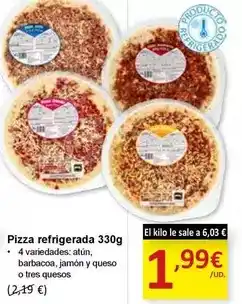 SPAR Tres - pizza refrigerada oferta