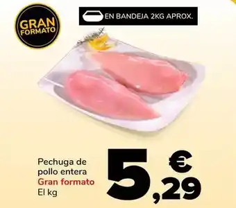 Pechuga de pollo entera