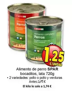 SPAR Spar - alimento de perro oferta