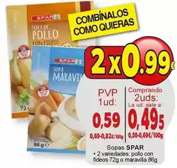 SPAR Spar - sopas oferta