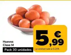 Supeco Huevos clase m oferta