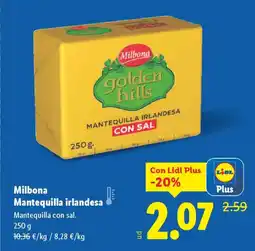 Lidl MILBONA Mantequilla irlandesa oferta