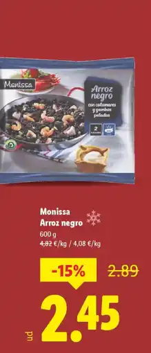 Lidl MONISSA Arroz negro oferta