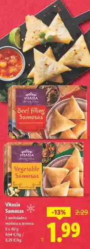 Lidl VITASIA Samosas oferta