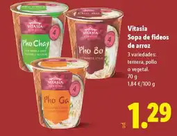 Lidl VITASIA Sopa de fideos de arroz oferta