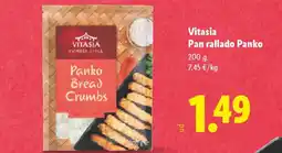 Lidl VITASIA Pan rallado Panko oferta